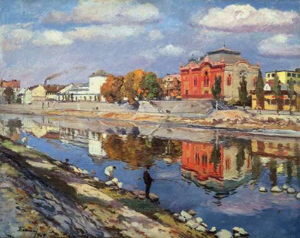 Image - Yosyp Bokshai: Uzhhorod (1947).